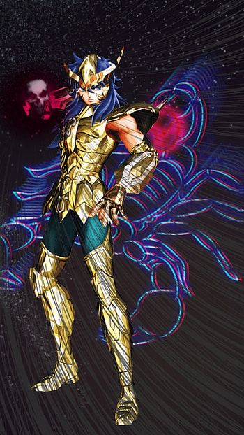 MILO DE ESCORPIO, escorpion, caballeros del zodiaco, fondo de pantalla HD phone wallpaper