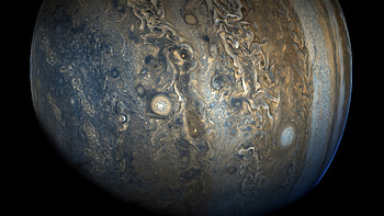Jupiter, southern hemisphere, planets, surface HD wallpaper