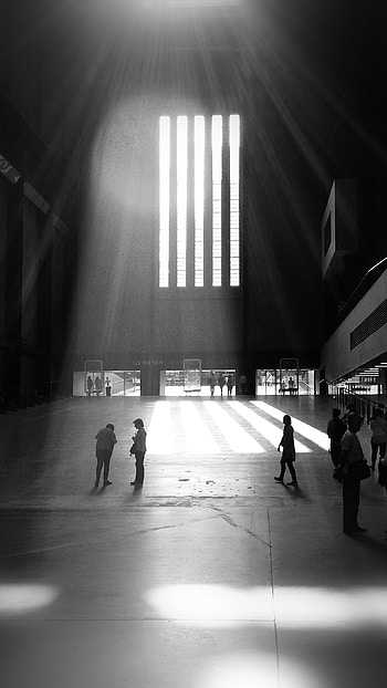 Tate Modern, Dark city, Museum, London HD phone wallpaper