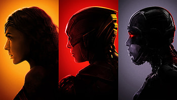 Wonder Woman Flash Cyborg Justice League , justice-league, wonder-woman, flash, cyborg, 2017-movies HD wallpaper