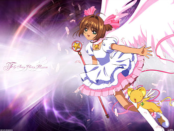 Card Captor Sakura, card captor, anime, sakura HD wallpaper