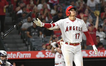 Shohei Ohtani, MLB leader, Home run hero, Sports icon HD wallpaper