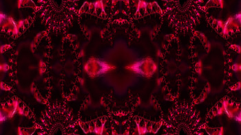Trippy Psychedelic Fractal, trippy, psychedelic, aesthetic, red, dark, Abstract, fractal HD wallpaper