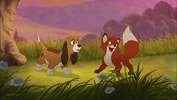 The Fox and the Hound 2, Fun-filled adventure, Lovable characters, Sequel HD wallpaper