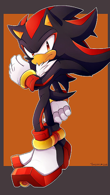 Shadow The Hedgehog, Painting HD phone wallpaper