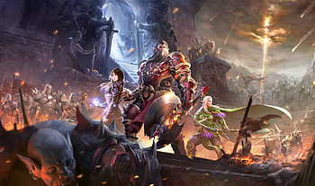 Warriors, Crusaders of Light, video game HD wallpaper