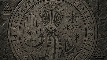 Akaza — Demon Slayer: Kimetsu no Yaiba |, Akaza (Demon Slayer: Kimetsu No Yaiba), Rune HD wallpaper