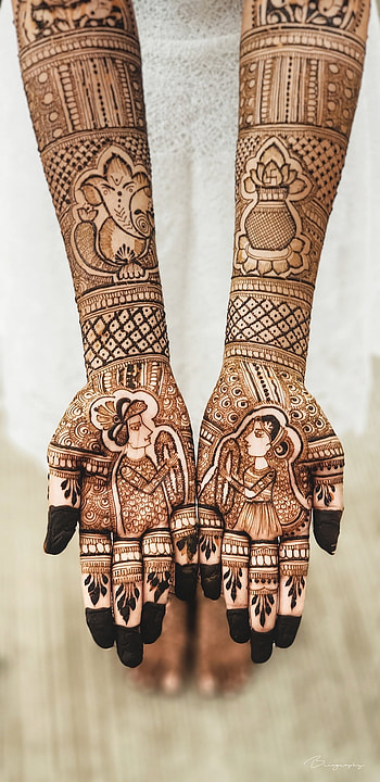 Mehndi, art, traditional, wedding HD phone wallpaper
