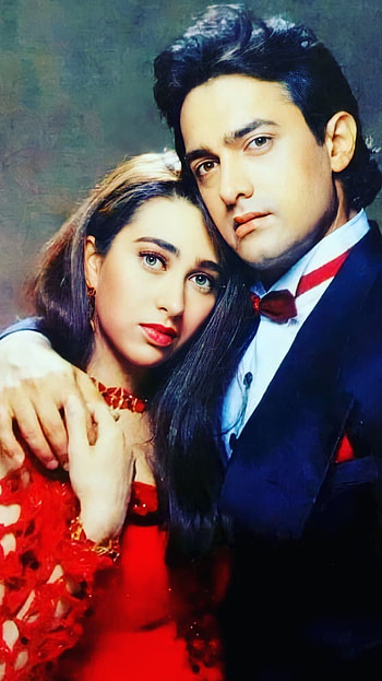 Raja Hindustani, amir khan, karishma kapoor HD phone wallpaper