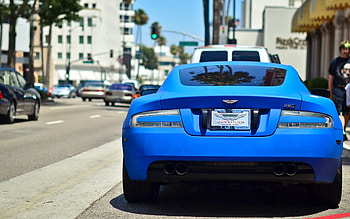 Auto, Aston Martin, Cars, Back View, Rear View HD wallpaper