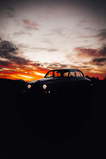 Cars, Dark, Car, Vintage, Retro HD phone wallpaper
