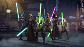 Star Wars heroes HD wallpaper
