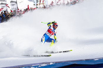 Ski race, sports, snow HD wallpaper