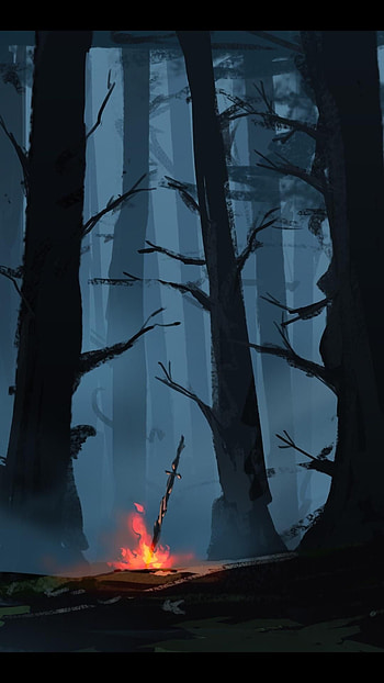 Dark Souls Bonfire , Dark Souls Minimal HD phone wallpaper