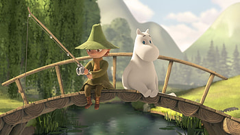 Moomin , Whimsical backgrounds, Quirky characters, Enchanting atmosphere HD wallpaper