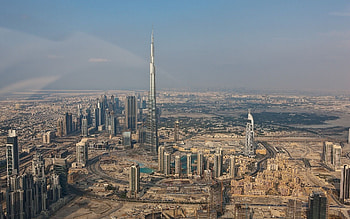 Burj Khalifa, Tallest in the world, UAE's fascination, Ultra HD wallpaper