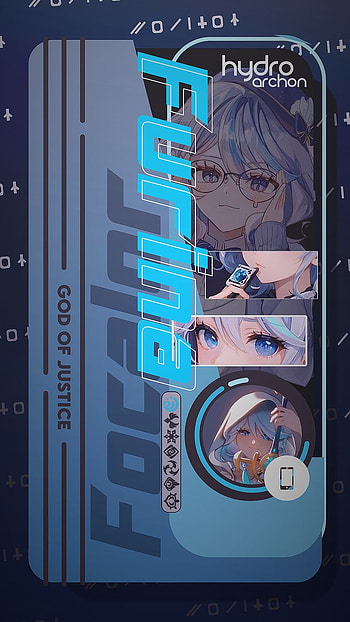 Furinaaaa, Genshin Impact, Anime, video game HD phone wallpaper