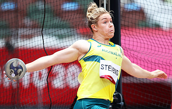 Dani Stevens, Discus Throw HD wallpaper