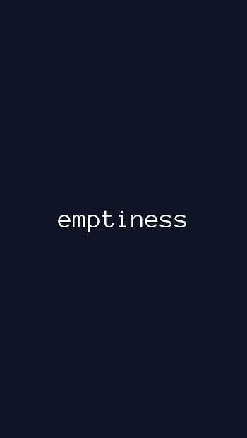 Words, Minimalism, Text, Word, Emptiness, Void HD phone wallpaper