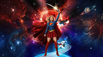 Milly Alcock As Supergirl Woman Of Tomorrow , supergirl, milly-alcock, artwork, artist, art, digital-art, superheroes, artstation HD wallpaper