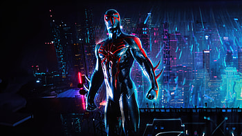 Web Slinger Miguel Ohara Spider Man 2099, spiderman-2099, miguel-o-hara, spiderman, superheroes, artist, artwork, digital-art HD wallpaper