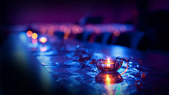 Miscellanea, Miscellaneous, Blur, Smooth, Vase, Candle HD wallpaper