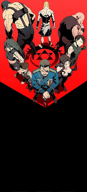 full metal alchemist b, fmab, humunculous HD phone wallpaper