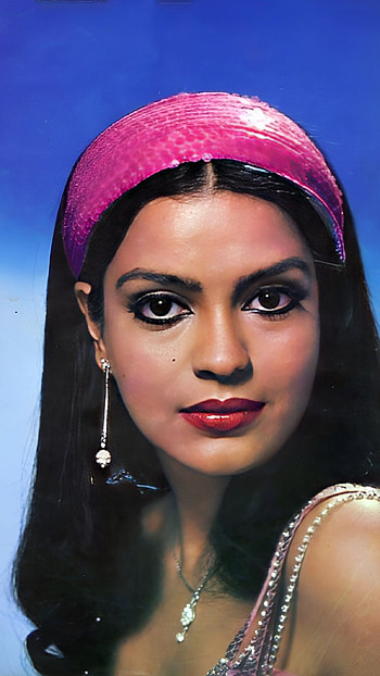 Zeenat Aman, bollywood actress HD phone wallpaper
