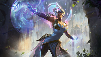 Dawnbringer Karma League Of Legends , league-of-legends, games, deviantart HD wallpaper