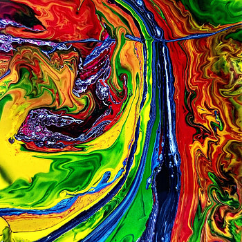 ArtAintHard, rainbow, art, colorfulness, dark, luxury HD phone wallpaper
