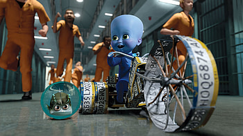 Megamind 2010 movie, Animated adventure, Unique backdrops, Movie Database HD wallpaper