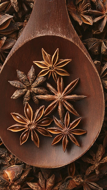 Brown, Star Anise HD phone wallpaper