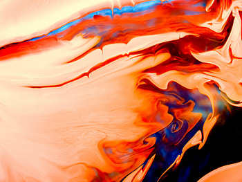 Abstract, Divorces, Paint, Liquid, Distortion HD wallpaper
