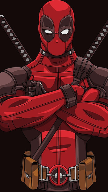 Deadpool, Minimal Artwork HD phone wallpaper