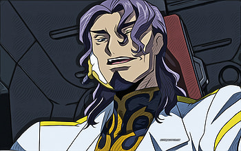 Bismarck Waldstein, Code Geass, , vector art, Bismarck Waldstein drawing, creative art, Bismarck Waldstein art, vector drawing, japanese manga, anime characters, Code Geass characters HD wallpaper