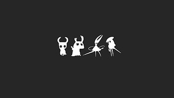 My simple hollow knight background: HollowKnight, Hollow Knight Minimalist HD wallpaper