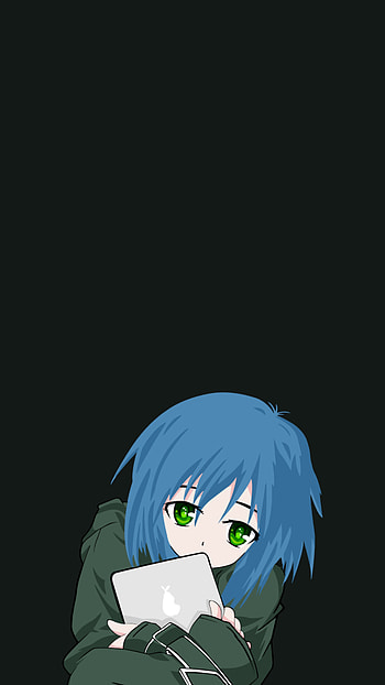 Anime, Girl, Teenager, Tablet HD phone wallpaper