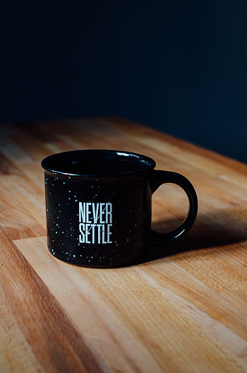 Words, Cup, Inscription, Table, Mug HD phone wallpaper