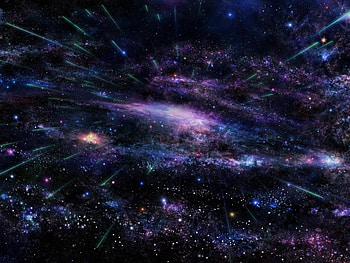 the big bang, nebula, blues, purples, reds, stars, greens HD wallpaper