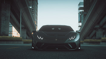Lamborghini Huracan, Add-on tuning, Customization template, Personalization options HD wallpaper