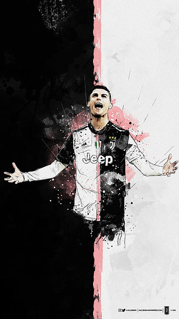 Cristiano Ronaldo, art, artist HD phone wallpaper