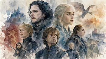 Game of Thrones — Legacy of Ice & Fire, Dragon, Castle, Portrait HD wallpaper