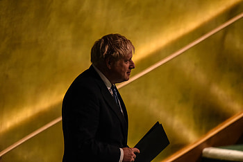 Boris Johnson, Lockdown partygate, The New Yorker HD wallpaper