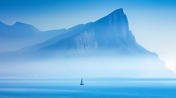 Serene Catamaran Island Voyage, boat, island, catamaran, ocean HD wallpaper