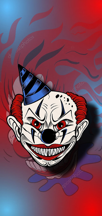 Evil Clown Vector MK, 11, , 12, Galaxy, 13, art, Max, Pro, Ultra, S22, S10, S21, Note, Samsung, Plus, 20 HD phone wallpaper