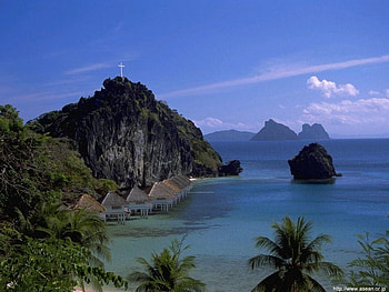 palawan, beach HD wallpaper