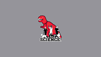 Ninja 1st Science, dragon, dog, minimalism, minimalist, artist, artwork, digital-art HD wallpaper