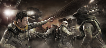 Killzone game, Artwork at Riot Pixels HD wallpaper