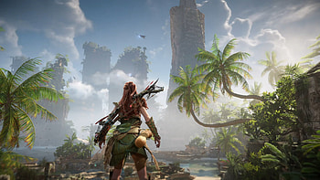 Horizon Forbidden West, Aloy's journey, Verboten West, Mysterious adventure HD wallpaper