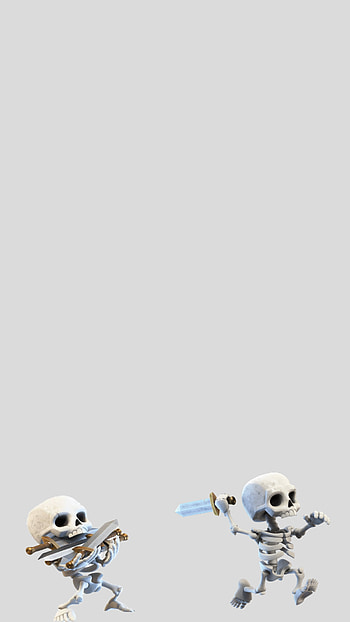 danibahenac - larry's, games, fondo de pantalla, clashroyale, esqueletos HD phone wallpaper